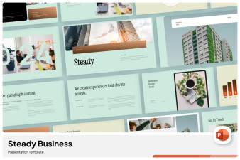 Steady Business PowerPoint Template